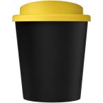 Americano® Espresso Eco 250 ml recycled tumbler Black/yellow