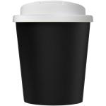 Americano® Espresso Eco 250 ml recycled tumbler with spill-proof lid Black/white