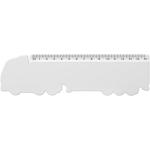 Tait 15 cm lorry-shaped recycled plastic ruler White