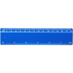 Refari 15 cm recycled plastic ruler Aztec blue