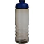 H2O Active® Eco Treble 750 ml Sportflasche mit Stülpdeckel, blau Blau,kohle