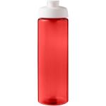 H2O Active® Eco Vibe 850 ml flip lid sport bottle Red/white