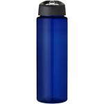H2O Active® Eco Vibe 850 ml Sportflasche mit Ausgussdeckel, blau Blau,schwarz