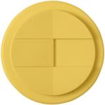 Brite-Americano® Eco 350 ml spill-proof insulated tumbler Yellow