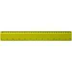 Renzo 30 cm plastic ruler Lime