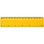 Renzo 15 cm Kunststofflineal Gelb