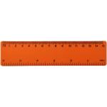 Rothko 15 cm plastic ruler Orange