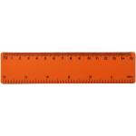 Rothko 15 cm plastic ruler Orange