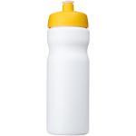 Baseline® Plus 650 ml Sportflasche Weiß/gelb