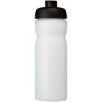 Baseline® Plus 650 ml Sportflasche mit Klappdeckel Transparent schwarz