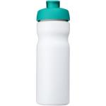 Baseline® Plus 650 ml Sportflasche mit Klappdeckel Pastell-blau/weiß