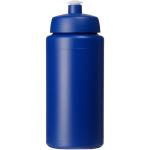 Baseline® Plus grip 500 ml Sportflasche mit Sportdeckel Blau