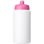 Baseline® Plus grip 500 ml sports lid sport bottle Pink/white