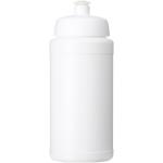 Baseline® Plus 500 ml Flasche mit Sportdeckel Weiß