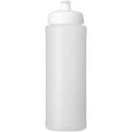 Baseline® Plus grip 750 ml Sportflasche mit Sportdeckel Transparent weiß