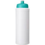 Baseline® Plus grip 750 ml Sportflasche mit Sportdeckel Pastell-blau/weiß