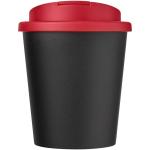 Americano® Espresso 250 ml Isolierbecher mit auslaufsicherem Schraubverschluss Schwarz/rot