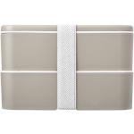 MIYO POP 700 + 700 ml doppelschichtige Lunchbox Sandstone