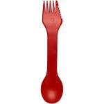 Epsy 3-in-1 spoon, fork, and knife Red