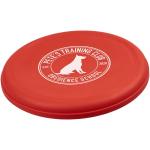 Max plastic dog frisbee Red