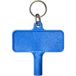 Largo plastic radiator key with keychain Aztec blue