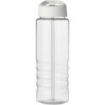 H2O Active® Treble 750 ml Sportflasche mit Ausgussdeckel Transparent weiß