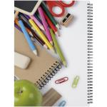 Wire-o A4 notebook hard cover White/black