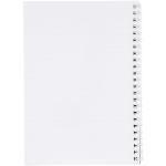 Desk-Mate® A5 notebook synthetic cover White