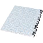 Desk-Mate® A5 Notizbuch mit Kunststoff Cover und Spiralbindung Weiß/schwarz