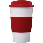 Americano® 350 ml insulated tumbler with grip Red/white