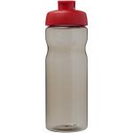 H2O Active® Eco Base 650 ml flip lid sport bottle, red Red,coal