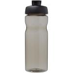 H2O Active® Eco Base 650 ml Sportflasche mit Klappdeckel, kohle Kohle,schwarz