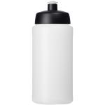 Baseline® Plus 500 ml Sportflasche Transparent schwarz