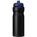 Baseline® Plus 650 ml Sportflasche, blau Blau,schwarz