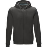 Ruby men’s organic recycled full zip hoodie, graphite Graphite | XS