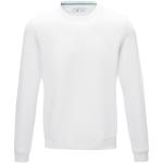 Jasper men’s GOTS organic recycled crewneck sweater, white White | XS
