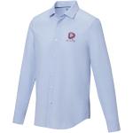 Cuprite long sleeve men's organic shirt, light blue Light blue | XS