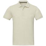 Emerald 200 g/m2 short sleeve unisex Aware™ recycled polo, oatmeal Oatmeal | XXS