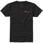 Kawartha T-Shirt für Herren mit V-Ausschnitt, schwarz Schwarz | XS