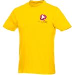 Heros short sleeve men's t-shirt, yellow Yellow | XS