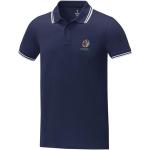 Amarago Polo mit abgesetztem Rand für Herren, Navy Navy | L
