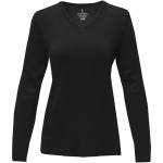 Stanton women's v-neck pullover, black Black | XS