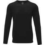 Merrit men's crewneck pullover, black Black | XS