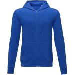 Theron Herren Kapuzenpullover mit Reißverschluss, Blau Blau | XS