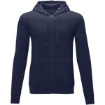 Theron men’s full zip hoodie, navy Navy | XS