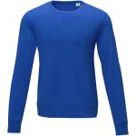 Zenon Herrenpullover mit Rundhalsausschnitt, Blau Blau | XS