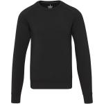 Yukon 350 g/m² Sportpullover mit Rundhalsausschnitt und Interlock Strick Unisex, schwarz Schwarz | XXS