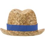 Pricus straw hat Royal/blue