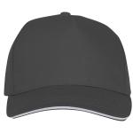 Ceto 5 panel sandwich cap Graphite