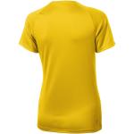 Niagara short sleeve women's cool fit t-shirt, yellow Yellow | XS
